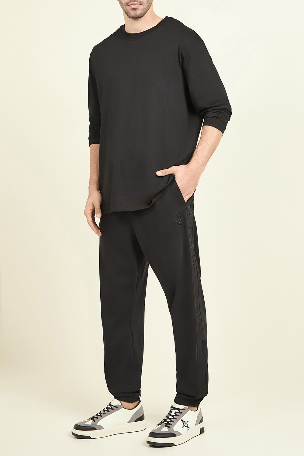 חולצת טי שרוול ארוך ARMANI EXCHANGE